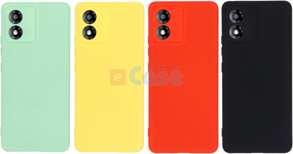 Чехол Silky Full Camera для Motorola Moto E13 фото 1 — eCase