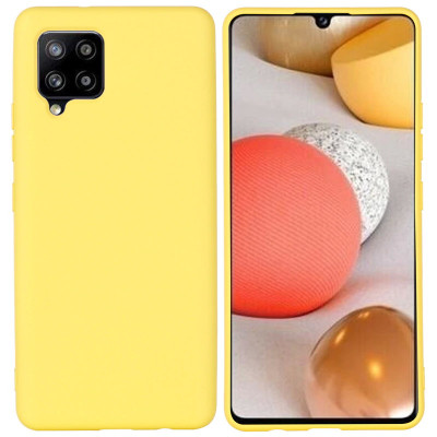 ТПУ накладка Silky Full Cover для Samsung Galaxy A42 — eCase