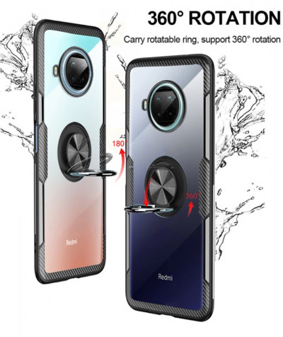 Чехол Crystal Ring для Xiaomi Redmi Note 9 Pro 5G — eCase