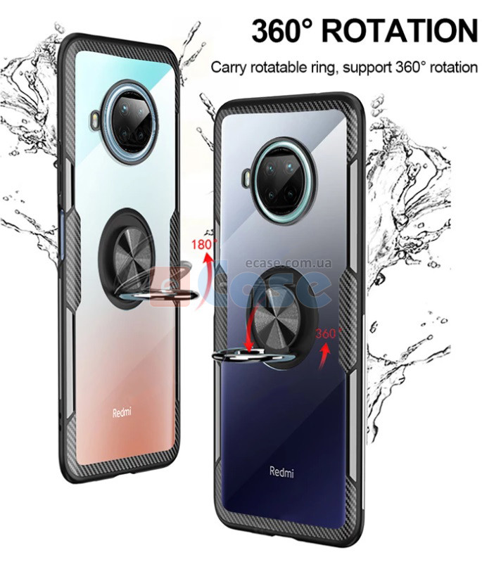 Чехол Crystal Ring для Xiaomi Redmi Note 9 Pro 5G фото 1 — eCase