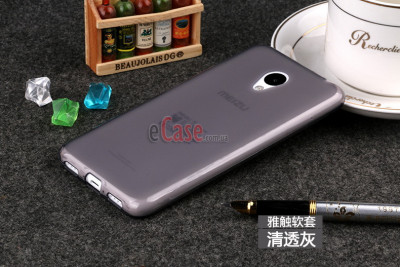 TPU накладка для Meizu M5S (матовий, однотонний) — eCase