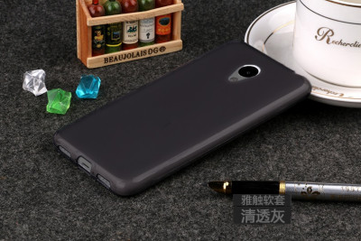 TPU накладка для Meizu M5S (матовий, однотонний) — eCase