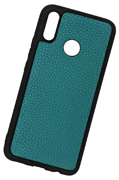 ТПУ накладка для Xiaomi Mi Play "Cover Flotar" (зі вставкою з натуральної шкіри) &mdash; eCase