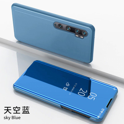 Чехол (книжка) Clear View Mirror для Xiaomi Mi Note 10 — eCase