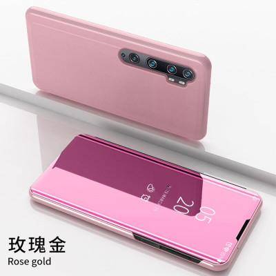 Чехол (книжка) Clear View Mirror для Xiaomi Mi Note 10 — eCase