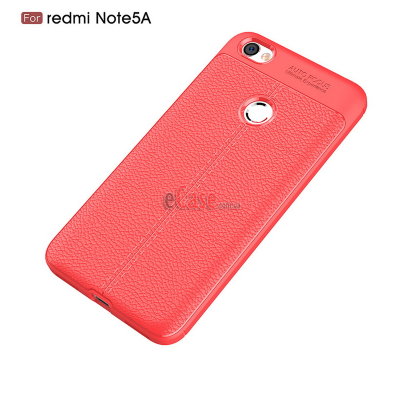 ТПУ накладка Leather для Xiaomi Redmi Note 5A — eCase