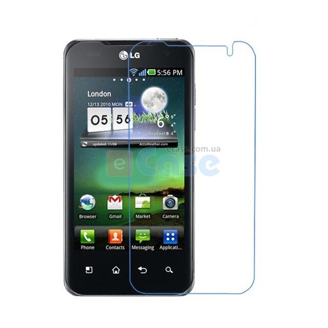 Захисна плівка на екран для LG P990 Optimus 2X (ультрапрозора) фото 1 — eCase