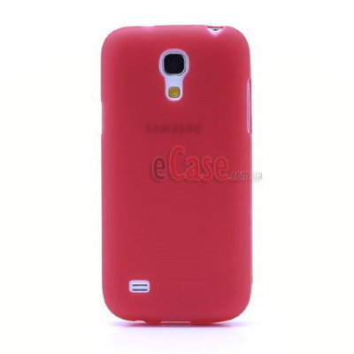 TPU накладка для Samsung i9500 Galaxy S4 (матовый, однотонный) — eCase