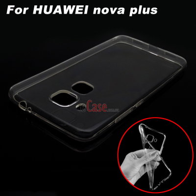 Прозрачная ТПУ накладка для Huawei Nova Plus (Crystal Clear) — eCase