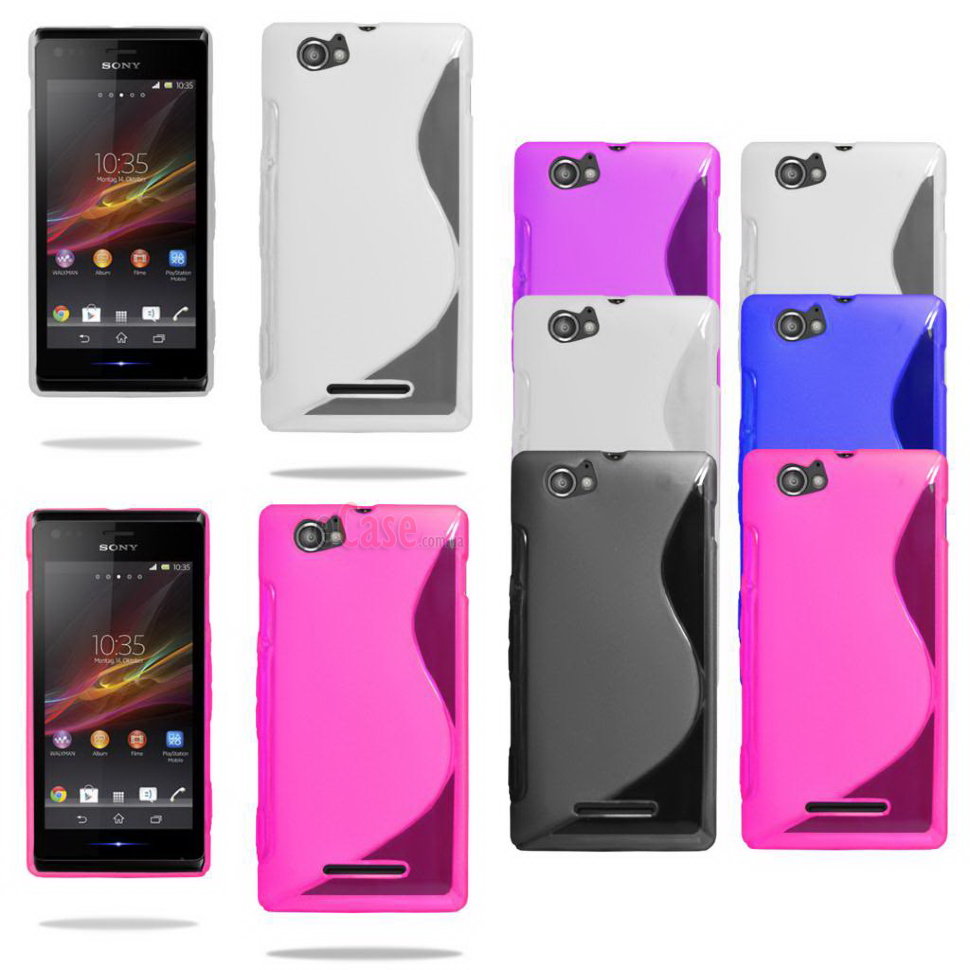 TPU накладка S-Case для Sony Xperia M dual (C2005) фото 1 — eCase