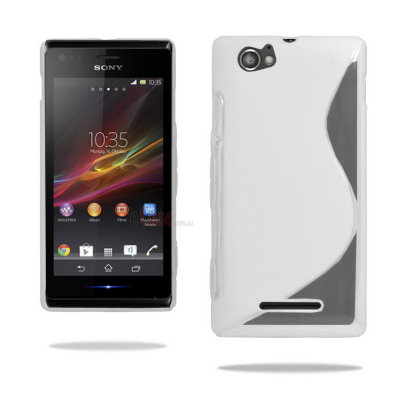 TPU накладка S-Case для Sony Xperia M dual (C2005) — eCase