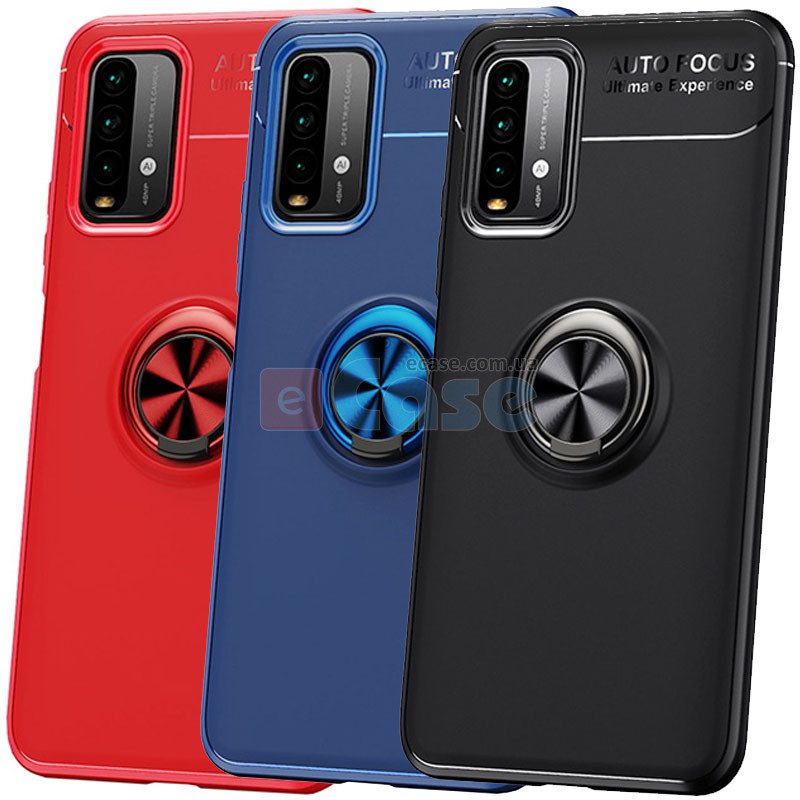 ТПУ чехол Ring Color для Xiaomi Redmi 9T фото 1 — eCase