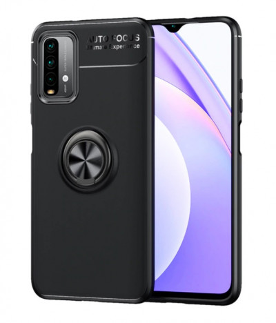 ТПУ чехол Ring Color для Xiaomi Redmi 9T &mdash; eCase