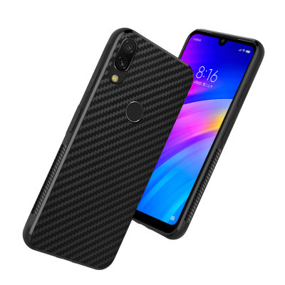 ТПУ накладка Carbon для Xiaomi Redmi Note 7 Pro &mdash; eCase