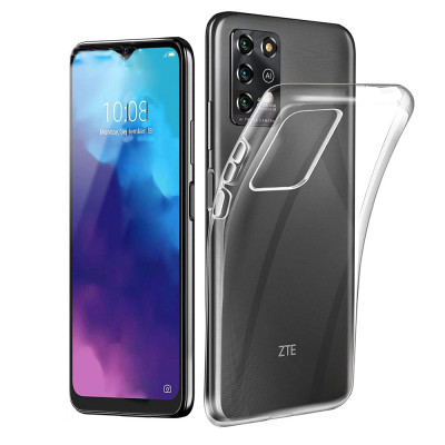 Силіконовий чохол для ZTE Blade V30 Vita (Crystal Clear) — eCase