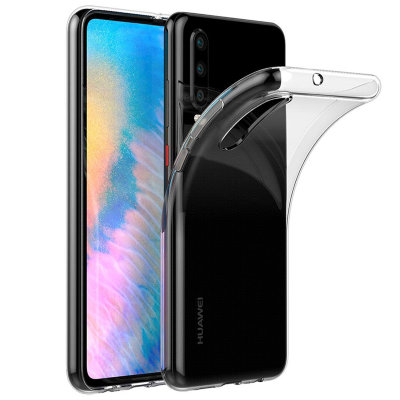Силиконовый чехол для Huawei P40 lite E (Crystal Clear) — eCase