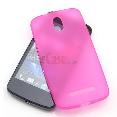 TPU накладка для HTC Desire 500 (матовий, однотонний) — eCase