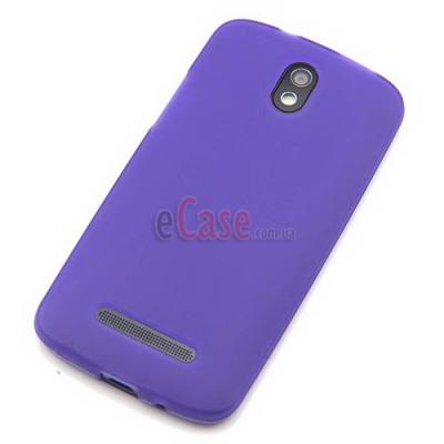 TPU накладка для HTC Desire 500 (матовий, однотонний) — eCase