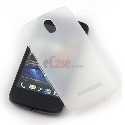 TPU накладка для HTC Desire 500 (матовий, однотонний) — eCase