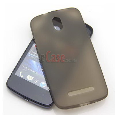 TPU накладка для HTC Desire 500 (матовий, однотонний) — eCase