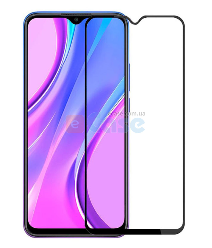 Защитное стекло 5D (на весь экран) с цветной рамкой для Motorola Moto E13 фото 1 — eCase