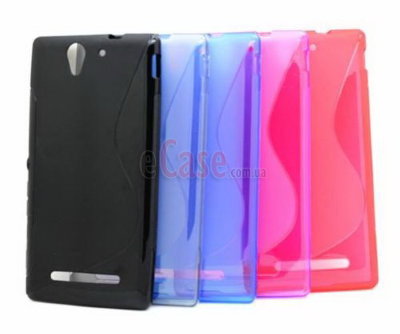 TPU накладка S-Case для Sony Xperia C3 Dual D2502 — eCase