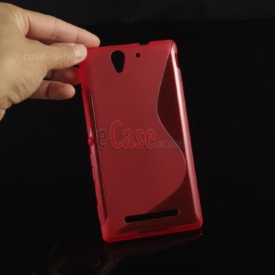 TPU накладка S-Case для Sony Xperia C3 Dual D2502 — eCase
