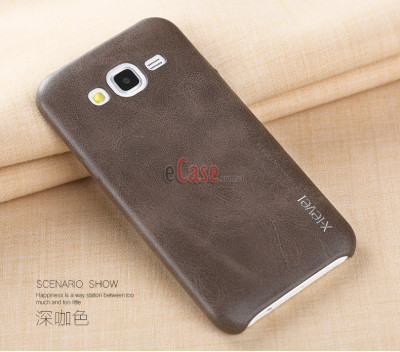 Кожаная накладка X-level Vintage для Samsung J200H Galaxy J2 — eCase