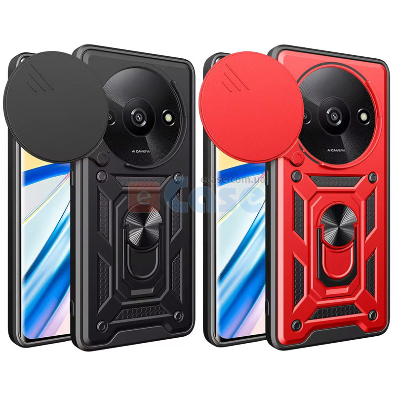 TPU+PC чохол Kvadratic Ring Gate для Xiaomi Redmi A3 фото 1 — eCase