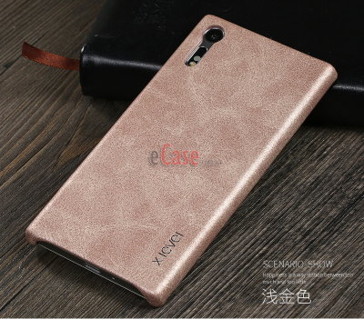 Кожаная накладка X-level Vintage для Sony Xperia XZs — eCase