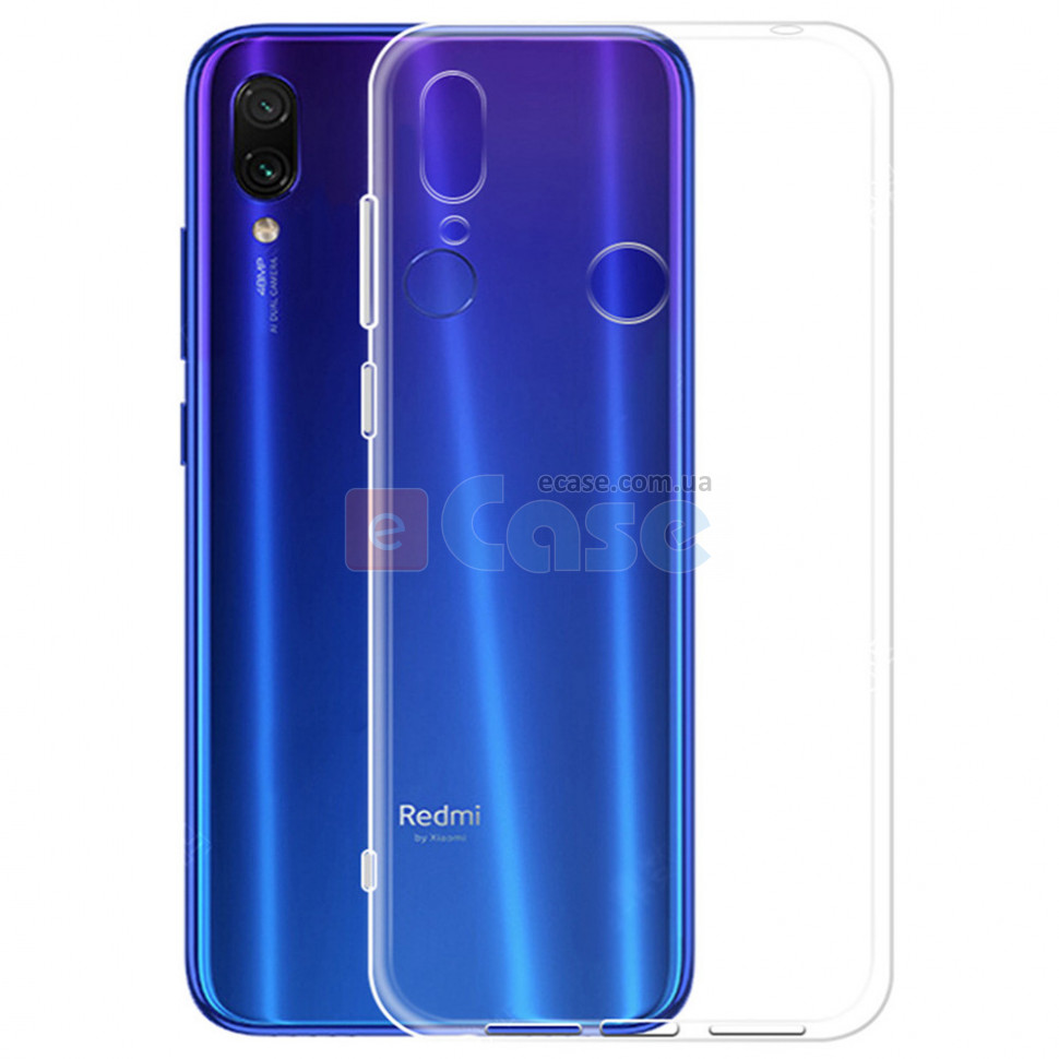 Прозрачный TPU чехол Start 1.5 мм для Xiaomi Redmi 7 фото 1 — eCase