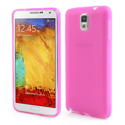 TPU накладка для Samsung N9000 Galaxy Note 3 (матовый, однотонный) — eCase