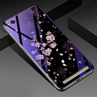 Накладка TPU + Glass Violet для Xiaomi Redmi 5A &mdash; eCase