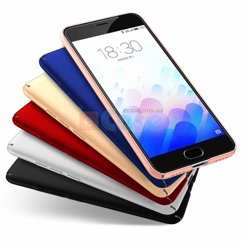 Пластиковая накладка Pudini Rubber (full body) для Meizu M3s фото 1 — eCase