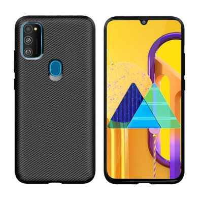 ТПУ накладка Carbon для Samsung Galaxy M21 — eCase