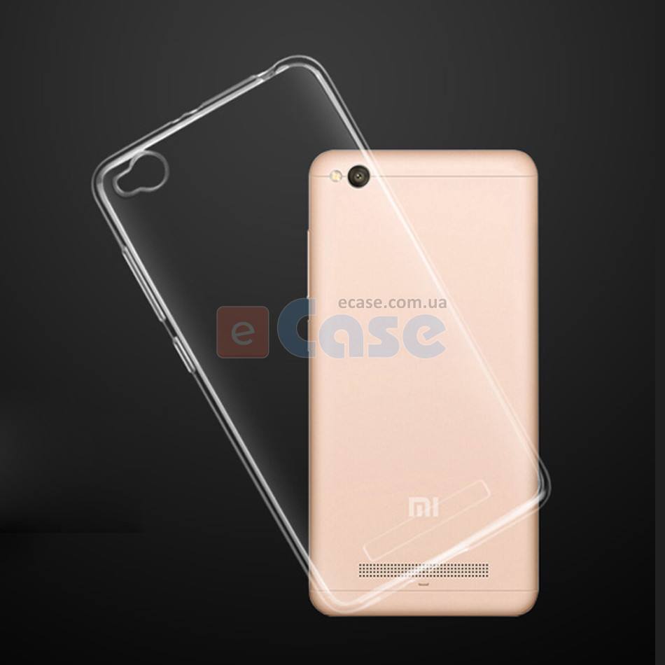 Прозрачная ТПУ накладка для Xiaomi Redmi 4A (Crystal Clear) фото 1 — eCase