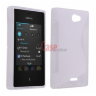 TPU накладка S-Case для Nokia Asha 502 фото 4 — eCase