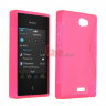 TPU накладка S-Case для Nokia Asha 502 фото 5 — eCase