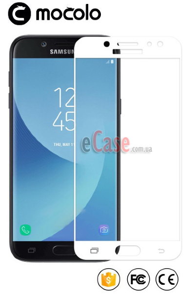 Захисне скло MOCOLO з рамкою для Samsung Galaxy J7 2017 — eCase