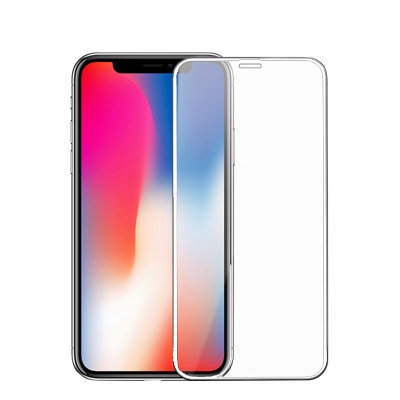 Защитное стекло 5D (на весь экран) с цветной рамкой для iPhone 11 Pro — eCase