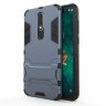 Ударопрочная накладка с ТПУ бампером для Nokia 6.1 Plus (c подставкой) фото 10 — eCase