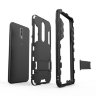 Ударопрочная накладка с ТПУ бампером для Nokia 6.1 Plus (c подставкой) фото 3 — eCase