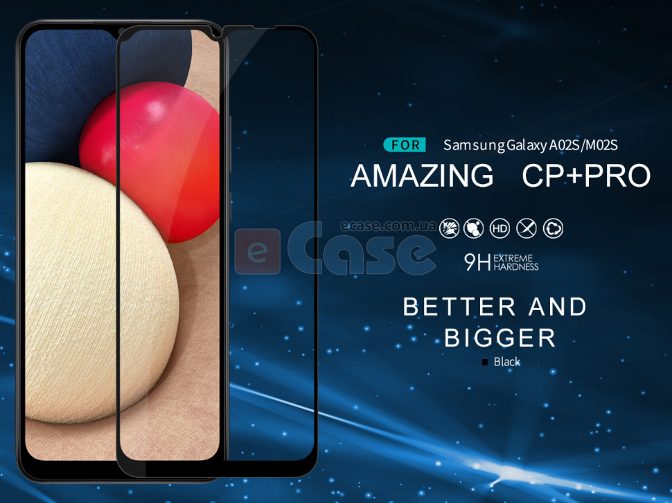 Захисне скло Nillkin (CP+PRO) для Samsung Galaxy M02s фото 1 — eCase