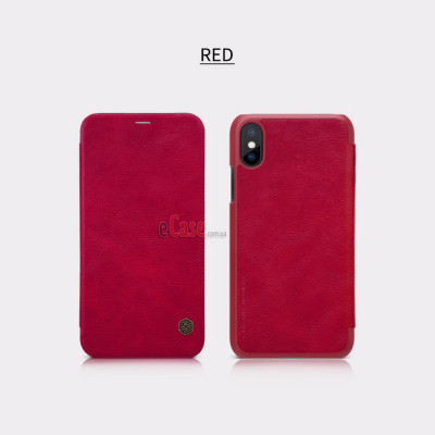 Чехол (книжка) Nillkin Qin для iPhone 10 (X) — eCase
