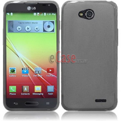 TPU накладка для LG L90 Dual D410 (матовий, однотонний) — eCase