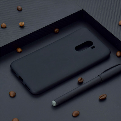 TPU накладка Matte для Pocophone F1 (однотонна) — eCase
