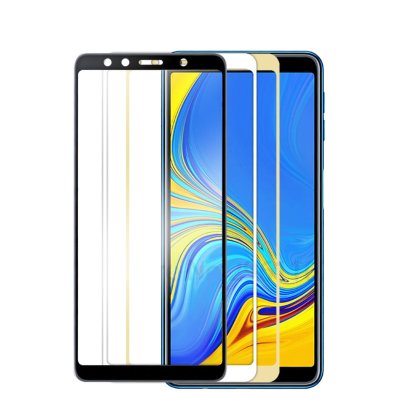 Захисне скло 3D Full-screen Color Frame для Samsung A750 Galaxy A7 2018 — eCase