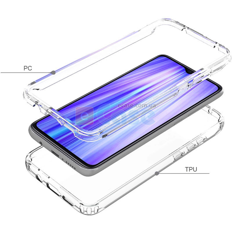 Прозорий чохол Secure 360 ​​для Xiaomi Redmi 9 фото 1 — eCase