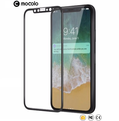 Захисне скло MOCOLO Premium 3D (з рамкою) для iPhone Xs — eCase