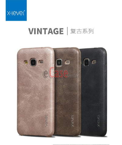 Шкіряна накладка X-level Vintage для Samsung J320F Galaxy J3 2016 — eCase